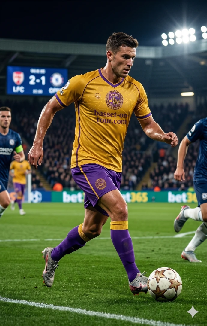 Spieler im Trikot des London Football Club